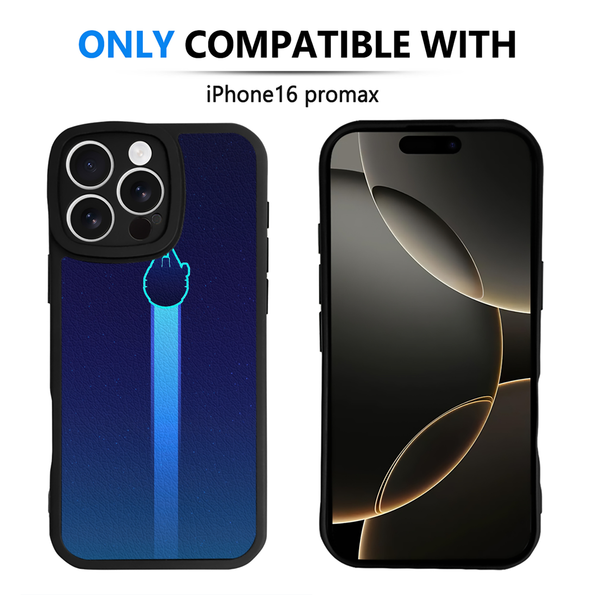 （画像用） スター・ウォーズ Star Wars 【iPhone 16シリーズ対応】シリコンスマホケース（レザー調） 材質：シリコン